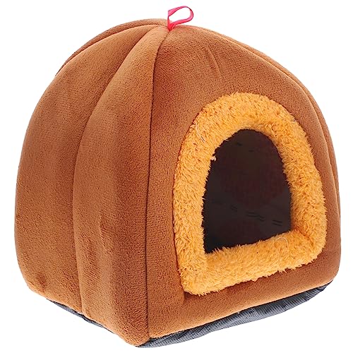 INOOMP Kleintier Nest Warmes Plüschbett für Hamster Igel Chinchilla Kaninchen Haustier Schlafhaus Kuschelhöhle Komfortables Nest für Kleine Tiere INOOMP Kleintier Nest Warmes Plüschbett für Hamster Igel Chinchilla Kaninchen Haustier Schlafhaus Kuschelhöhle Komfortables Nest für Kleine Tiere von INOOMP