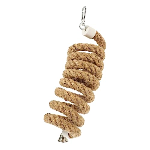 INOOMP Kletterseilspielzeug Papagei drinnen Vogel stehendes Kletterspielzeug vogelkäfig zubehör vogelzubehör für käfig Papageienspielzeug Vogelstangen für Papageien Hanfseil INOOMP Kletterseilspielzeug Papagei drinnen Vogel stehendes Kletterspielzeug vogelkäfig zubehör vogelzubehör für käfig Papageienspielzeug Vogelstangen für Papageien Hanfseil von INOOMP