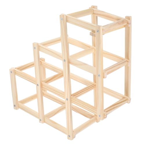 INOOMP Holz Hamster Kletterleiter Für Aktive Kleintiere Sicher Zum Klettern Und Spielen Passt Käfige Einfach Zu Reinigen Und Schnell Aufzubauen Fördert Bewegung Und Gesundheit INOOMP Holz Hamster Kletterleiter Für Aktive Kleintiere Sicher Zum Klettern Und Spielen Passt Käfige Einfach Zu Reinigen Und Schnell Aufzubauen Fördert Bewegung Und Gesundheit von INOOMP