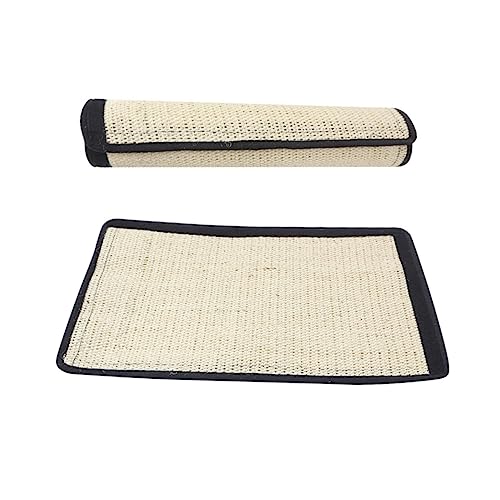 INOOMP Katzenkratzbrett Sisal Spielzeug Haustier Kratzmatte Sofa Tischschutz Kompakte Größe INOOMP Katzenkratzbrett Sisal Spielzeug Haustier Kratzmatte Sofa Tischschutz Kompakte Größe von INOOMP