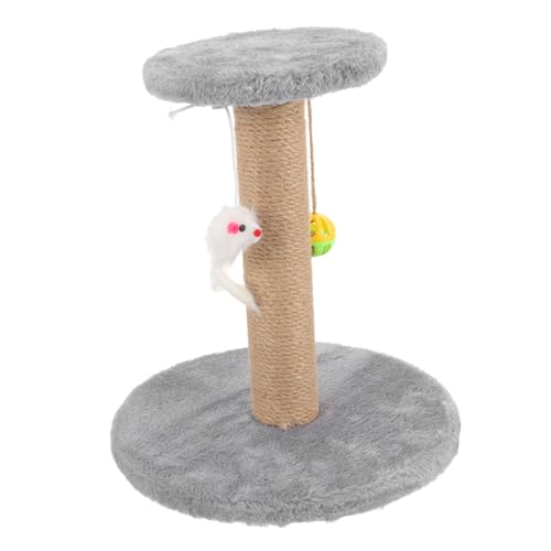 INOOMP Multi-Funktion Katze Kratzbaum Holz Pole Katze Kletterer Kätzchen Spielhaus Katze Baum Bequem und von INOOMP