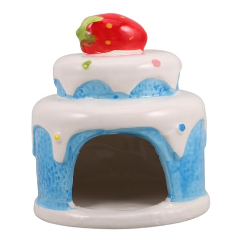 INOOMP Hamster Kühlbett Mit Cartoon-Kuchen Kleintier Versteck Für Sommer Gemütliches Schlafhaus Für Hamster Und Meerschweinchen Langlebig Und Kühlend Für Kleine Haustiere INOOMP Hamster Kühlbett Mit Cartoon-Kuchen Kleintier Versteck Für Sommer Gemütliches Schlafhaus Für Hamster Und Meerschweinchen Langlebig Und Kühlend Für Kleine Haustiere von INOOMP