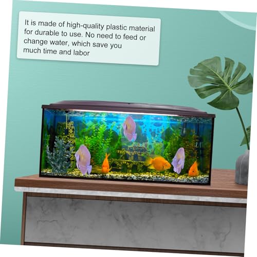 INOOMP Künstliche Aquarium Fischdekoration Hochrealistisch Umweltfreundliches Plastik Tropische Deko Für Aquariumlandschaft Pflegeleicht Langlebig Naturnah von INOOMP