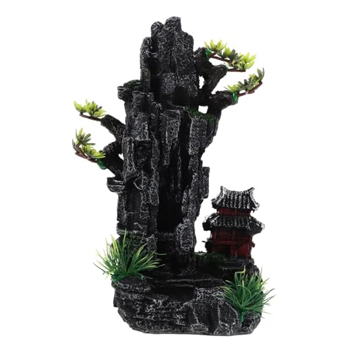 INOOMP Künstlicher Berg Felsen Aquarium Dekoration aus Robustem Ungiftigem Resin Wasserfest Detailreiche Miniatur Landschaft für Aquarien Geeignet Einfacher Reinigung Stilvolles Fischtank INOOMP Künstlicher Berg Felsen Aquarium Dekoration aus Robustem Ungiftigem Resin Wasserfest Detailreiche Miniatur Landschaft für Aquarien Geeignet Einfacher Reinigung Stilvolles Fischtank von INOOMP