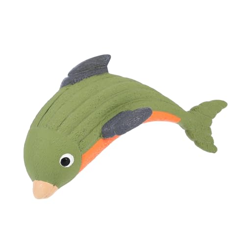 INOOMP Delfin-förmiges Latex-Spielzeug Für Hunde Quietschendes Kauspielzeug Für Interaktives Spielen Und Zahnpflege Für Kleine Hunde Und Welpen Sicheres Und Langlebiges von INOOMP