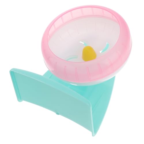 INOOMP Laufrad Für Haustiere 12 cm Mit Hamster-sportspielzeug Leises Laufrad Für Meerschweinchen Übung Zufällige Farbe von INOOMP