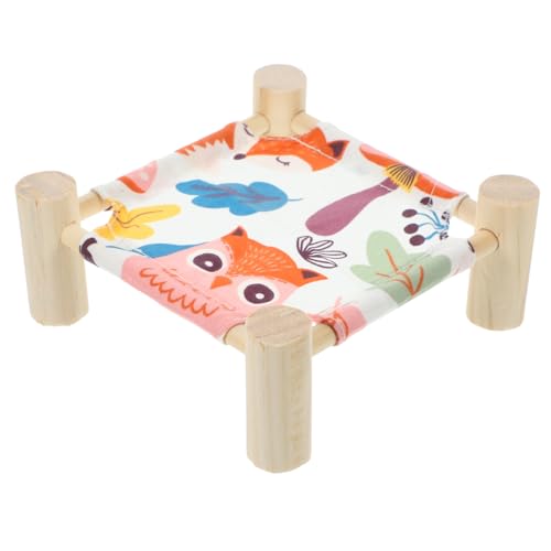 INOOMP Meerschweinchenbett Weiches Fleece Für Den Innenbereich Meerschweinchen Hängematte Hamster Schlafend Warm Für Kleine Haustiere Bett Kleine Tierbettmatte von INOOMP