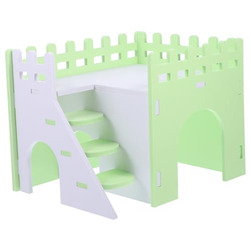 INOOMP Hamster Villa Versteckhaus Mit Rampe Kleintierhaus Für Hamster Meerschweinchen Und Kleine Nager Buntes Versteck Für Spiel Und Entspannung Rückzugsgebiet Für Haustiere INOOMP Hamster Villa Versteckhaus Mit Rampe Kleintierhaus Für Hamster Meerschweinchen Und Kleine Nager Buntes Versteck Für Spiel Und Entspannung Rückzugsgebiet Für Haustiere von INOOMP