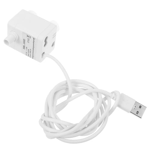 INOOMP Mini-tauchwasserpumpe Für Springbrunnen Kleine Teichpumpe Mit USB-anschluss Effiziente Wasserpumpe Für Aquarien Und Außenbrunnen Langlebige Pumpe Aus Stabilem Kunststoff INOOMP Mini-tauchwasserpumpe Für Springbrunnen Kleine Teichpumpe Mit USB-anschluss Effiziente Wasserpumpe Für Aquarien Und Außenbrunnen Langlebige Pumpe Aus Stabilem Kunststoff von INOOMP