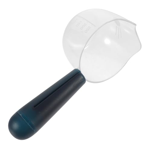 INOOMP Skalendesign Haustier Futterlöffel Mit Clip Und Maßstab Tragbare Futterschaufel Für Katzen Und Hunde Futtermesslöffel Für Nassfutter Transparent Mit Blauer Markierung INOOMP Skalendesign Haustier Futterlöffel Mit Clip Und Maßstab Tragbare Futterschaufel Für Katzen Und Hunde Futtermesslöffel Für Nassfutter Transparent Mit Blauer Markierung von INOOMP