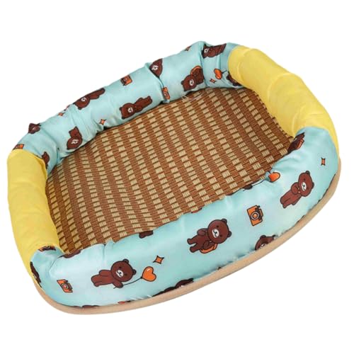 INOOMP Kühlkissen für Haustiere Welpen-kühlmatte Waschbar Hundebett Käfigeinlage Katzenschlafunterlage Kühles Bett INOOMP Kühlkissen für Haustiere Welpen-kühlmatte Waschbar Hundebett Käfigeinlage Katzenschlafunterlage Kühles Bett von INOOMP