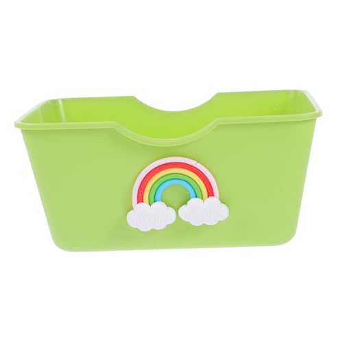 INOOMP Niedliche Hamsterbadewanne Mit Erhöhtem Design Für Hamster Für Kleintier Katzentoilette Hamstergehege Und Sandbadebox INOOMP Niedliche Hamsterbadewanne Mit Erhöhtem Design Für Hamster Für Kleintier Katzentoilette Hamstergehege Und Sandbadebox von INOOMP