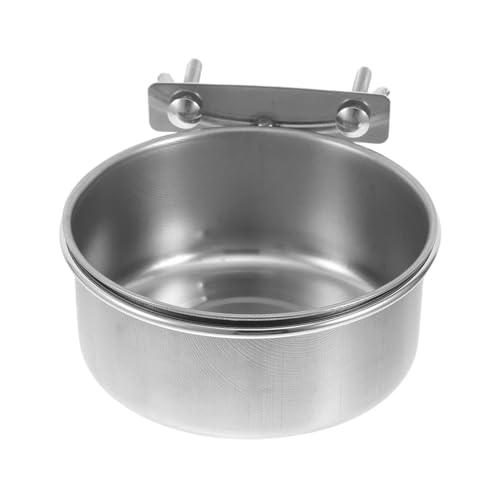 INOOMP Edelstahl Futternapf Für Vögel Futter Und Wasserschale Für Papageien Wellensittiche Nymphensittiche Und Kleine Tiere Langlebig Und Stilvoll Für Käfige INOOMP Edelstahl Futternapf Für Vögel Futter Und Wasserschale Für Papageien Wellensittiche Nymphensittiche Und Kleine Tiere Langlebig Und Stilvoll Für Käfige von INOOMP