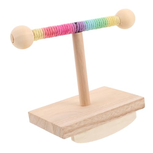 INOOMP 1stücke -papageien-schaukel Natürlicher Kletterstand Für Kleine Vögel Spielzeug Und Entspannung Für Wellensittiche Und Nymphensittiche von INOOMP