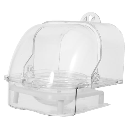 INOOMP Wasserspender Für Papageien Mit Sitzstangenbecher Hängend Als Sittich-wassernapf Montiert Am Käfig Als Futterspender Inklusive Sitzstangenbecher-tränke Für Papageien Und von INOOMP