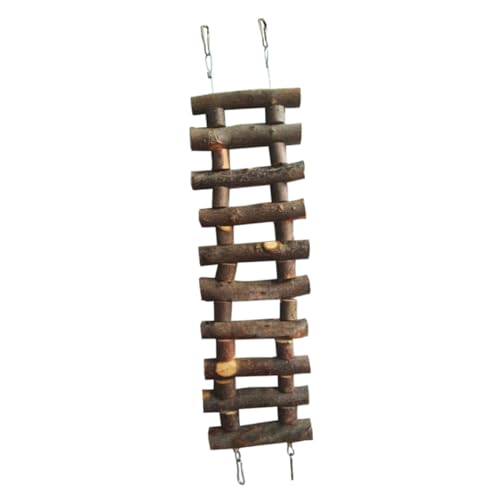 INOOMP Kletterleiter Für Vögel Holzspielzeug Für Papageien Und Kleintiere Balance Und Bewegung Inklusive Haken Zur Einfachen Befestigung INOOMP Kletterleiter Für Vögel Holzspielzeug Für Papageien Und Kleintiere Balance Und Bewegung Inklusive Haken Zur Einfachen Befestigung von INOOMP