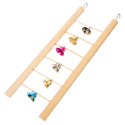 INOOMP Papageienschrittspielzeug Papageienspielzeugglocke Vogelbarsch Leiter Wellensittich Sitzstangen Für Käfig Drinnen Sitzstange Für Vögel Grusbeladder Für Käfig Hölzern INOOMP Papageienschrittspielzeug Papageienspielzeugglocke Vogelbarsch Leiter Wellensittich Sitzstangen Für Käfig Drinnen Sitzstange Für Vögel Grusbeladder Für Käfig Hölzern von INOOMP