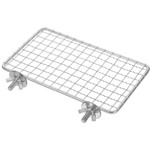 INOOMP Papagei Zubehör Mesh Rest Stehen Große Größe Robuste Edelstahl Vogel Plattform INOOMP Papagei Zubehör Mesh Rest Stehen Große Größe Robuste Edelstahl Vogel Plattform von INOOMP