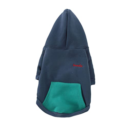 INOOMP Hunde Hoodie Einfarbig Mit Süßem Blauen Pocket Für Outdoor-aktivitäten Und Besondere Anlässe Komfortabel Und Leicht Anzuziehen Für Kleine Und Mittelgroße Hunde INOOMP Hunde Hoodie Einfarbig Mit Süßem Blauen Pocket Für Outdoor-aktivitäten Und Besondere Anlässe Komfortabel Und Leicht Anzuziehen Für Kleine Und Mittelgroße Hunde von INOOMP