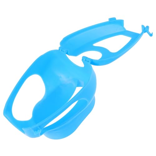 INOOMP Pigeon Injection Holder Kunststoff Tauben Fixierhalter Vogelhalter mit Hohldesign für Injektion Fütterung und Pflege Blau Langlebig und Druckfrei von INOOMP
