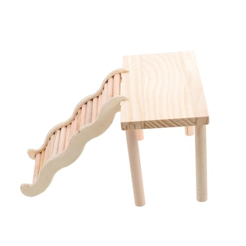INOOMP Plattform Für Hamster Für Hamsterkäfige Hamster Holzleiter Haustier-Hamster, Der Strickleiter Klettert Hamsterspielplattform Holzbrett Für Hamster Hölzern INOOMP Plattform Für Hamster Für Hamsterkäfige Hamster Holzleiter Haustier-Hamster, Der Strickleiter Klettert Hamsterspielplattform Holzbrett Für Hamster Hölzern von INOOMP