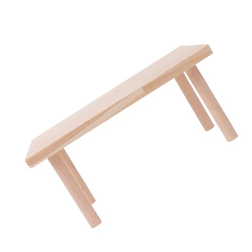 INOOMP Plattform für Hamster Hamster-Sandbadeplattform Hamsterrad aus Holz Hamster Holzplattform Sandbad für Hamster Hamsterkäfigplattform mit Rampe Hamsterzubehör hölzern Beige INOOMP Plattform für Hamster Hamster-Sandbadeplattform Hamsterrad aus Holz Hamster Holzplattform Sandbad für Hamster Hamsterkäfigplattform mit Rampe Hamsterzubehör hölzern Beige von INOOMP