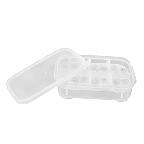 INOOMP Professional Fächer Reptilien Brutkasten Transparenter Inkubator für Reptilien Eier und Zuchtbox für Geckos Bartagamen und Landschildkröten von INOOMP