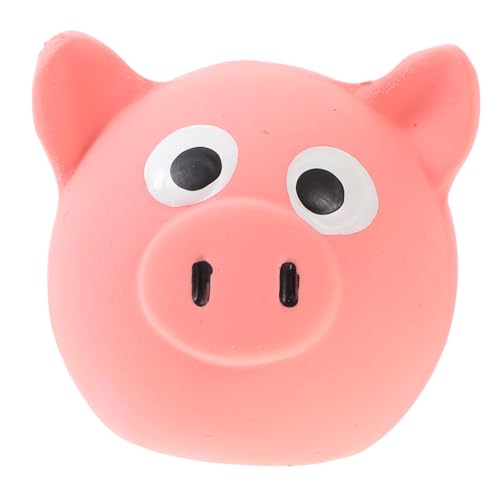 INOOMP Quietschspielzeug Hund Schweinekopf Kauspielzeug Langlebig Robust Beißfest für Welpen und Hunde Interaktives Outdoor Training für Kleine Mittlere Große Hunde INOOMP Quietschspielzeug Hund Schweinekopf Kauspielzeug Langlebig Robust Beißfest für Welpen und Hunde Interaktives Outdoor Training für Kleine Mittlere Große Hunde von INOOMP