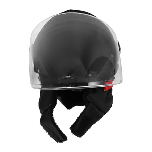 INOOMP Reithelm Kopfbedeckung für Pferde Ritterhelm Reitfahrtenhelmabdeckung Fahrradausrüstung für den Winter Reitreiten -Schutzunterhemd Damen Fahrradhelm Flanell Black INOOMP Reithelm Kopfbedeckung für Pferde Ritterhelm Reitfahrtenhelmabdeckung Fahrradausrüstung für den Winter Reitreiten -Schutzunterhemd Damen Fahrradhelm Flanell Black von INOOMP