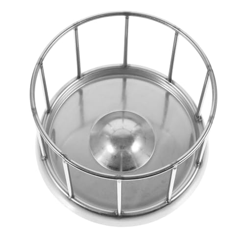 INOOMP Rostfreie Feeder Futternäpfe Für Terrarien Schildkrötenfutternapf Groß Reptilienschale Futternapf Für Terrarien Schildkrötengericht Rostfreier Stahl Silver INOOMP Rostfreie Feeder Futternäpfe Für Terrarien Schildkrötenfutternapf Groß Reptilienschale Futternapf Für Terrarien Schildkrötengericht Rostfreier Stahl Silver von INOOMP