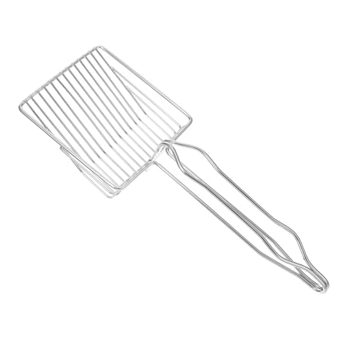 INOOMP Schaufel für Katzenstreu Poop Scooper katzenstreu Wurfsieb Metallstreu Scoop Katzenschaufel Katzenstreuschaufel aus Metall Schaufel aus Edelstahl für Katzen Rostfreier Silber INOOMP Schaufel für Katzenstreu Poop Scooper katzenstreu Wurfsieb Metallstreu Scoop Katzenschaufel Katzenstreuschaufel aus Metall Schaufel aus Edelstahl für Katzen Rostfreier Silber von INOOMP