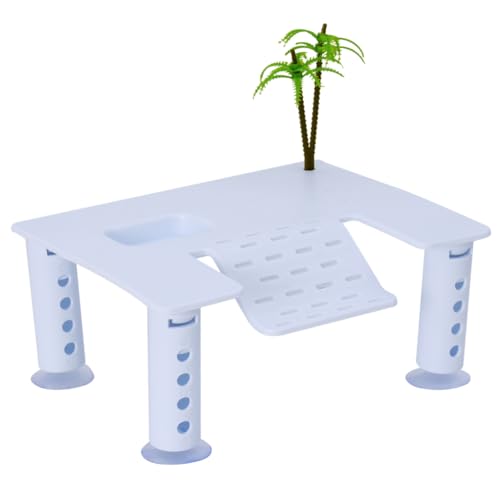 INOOMP Kompatible Quadratische Schildkröten-trocknungsplattform Aus Kunststoff Kletter-kokosnussbaum Treppeninsel Stabile Tasse INOOMP Kompatible Quadratische Schildkröten-trocknungsplattform Aus Kunststoff Kletter-kokosnussbaum Treppeninsel Stabile Tasse von INOOMP
