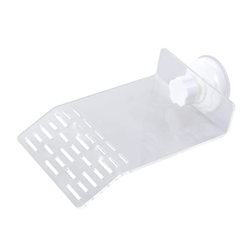 INOOMP Acryl-plattform Für Schildkrötenbecken Sonnendock Für Wasserschildkröten Schwimmender Pier Mit Näpfen Natürliches Aussehen Größe M von INOOMP
