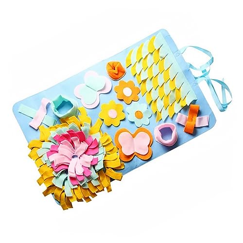 INOOMP Pet Slow Feeder Mat Hund Snuffle Pad für Den Geruchssinn Spaß Trainingshilfe von INOOMP