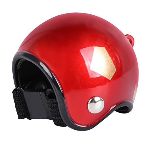 INOOMP Sicherheitshut-Spielzeug Für Haustiere Motorradhelm Für Hunde Spielzeug Für Kleine Hunde Helme Für Haustiere Haustier-schutzhelm-Spielzeug Hühnerzubehör Mini-Helm Vögel Hamster von INOOMP