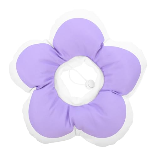 INOOMP Lovely Cat Collar Wasserdichter Einstellbarer Halskragen Im Sonnenblumen-Design Für Hunde Und Katzen Verhindert Lecken Nach Operationen Mittelgroß von INOOMP