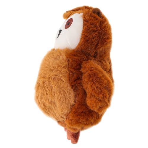 INOOMP Hundespielzeug Interaktiver Quietschender Molarkauspielzeug-owl Für Plüschmaterial Fördert Spielinteraktion Und Langeweile Für Kleine Und Mittelgroße Hunde von INOOMP