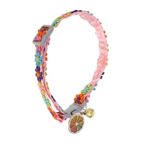 INOOMP Spitzenkette Mit Klein Für Haustier Schild Halsband Katze Welpenhalsband Katzenhalsbänder Kätzchen Zubehör Nacken Katzenhalsband Stichworte Kragen Rosa Katzenzubehör Polyester INOOMP Spitzenkette Mit Klein Für Haustier Schild Halsband Katze Welpenhalsband Katzenhalsbänder Kätzchen Zubehör Nacken Katzenhalsband Stichworte Kragen Rosa Katzenzubehör Polyester von INOOMP