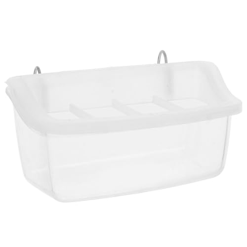INOOMP Spritzsicherer Feeder Wasserspender für Sittiche für den Käfig Vogelkäfigfutter und Wassernäpfe Vogelfutterbehälter Vogel Fütterer Futterstelle für Kaninchen Sittichbedarf Abs Weiß INOOMP Spritzsicherer Feeder Wasserspender für Sittiche für den Käfig Vogelkäfigfutter und Wassernäpfe Vogelfutterbehälter Vogel Fütterer Futterstelle für Kaninchen Sittichbedarf Abs Weiß von INOOMP