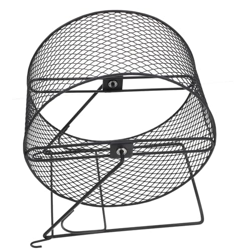 INOOMP Stille Nagelpolierrad Hamster Running Wheel Hamster Laufrolle kleines Tierrad Hamster Laufrad Hamsterrad leise läuft Spielzeugrad Igel Zubehör Laufrad für Kleintiere Eisen Schwarz INOOMP Stille Nagelpolierrad Hamster Running Wheel Hamster Laufrolle kleines Tierrad Hamster Laufrad Hamsterrad leise läuft Spielzeugrad Igel Zubehör Laufrad für Kleintiere Eisen Schwarz von INOOMP