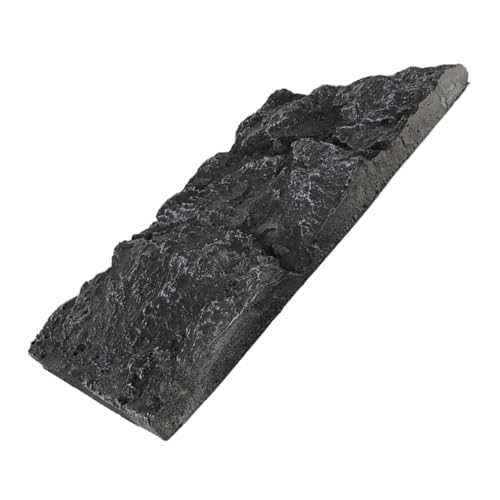 INOOMP Stone Decorative Board Hintergrund Panzer Für Reptilienbecken Tank Dekorationen Felsen Zubehör Für Reptilien Landschaftstafel Zierplatte Für Aquarien Pu von INOOMP