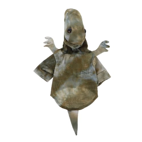 INOOMP Dinosaurier Haustier Kostüm Für Hunde Und Katzen Warmes Plüsch-Hoodie Lustiges Cosplay-Outfit Geeignet Für Fotos Und Halloween s von INOOMP