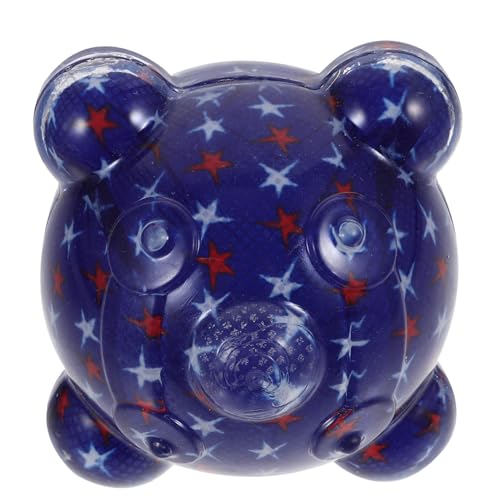 INOOMP Katzenspielzeug Für Indoor Hochwertiger Langlebiger Und Beißfester Kauspielzeug- Für Katzen Sicher Stimulierend Für Zahnreinigung Blaue Sternen-Design von INOOMP