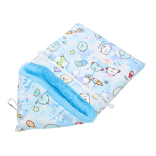 INOOMP Hängematte Für Kleine Haustiere Warmes Bequemes Schlafsack-Design Für Meerschweinchen Hamster Und Chinchillas Kuscheliges Zubehör Für Käfige Und Freigehege Für Entspannte INOOMP Hängematte Für Kleine Haustiere Warmes Bequemes Schlafsack-Design Für Meerschweinchen Hamster Und Chinchillas Kuscheliges Zubehör Für Käfige Und Freigehege Für Entspannte von INOOMP