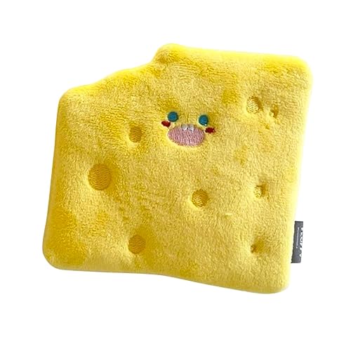 INOOMP Schnüffelmatte Plüsch Käse Schnüffelkissen Hundeleckerli Spielzeug Hund Futtersuche Pad Haustier Spielzeug von INOOMP