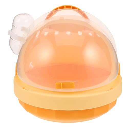 INOOMP Tragbare Transportbox für Hamster und Kleintiere mit Wasserflasche – Ausbruchssicherer Außenkäfig für Zwerghamster, Frettchen, Meerschweinchen und Chinchillas von INOOMP