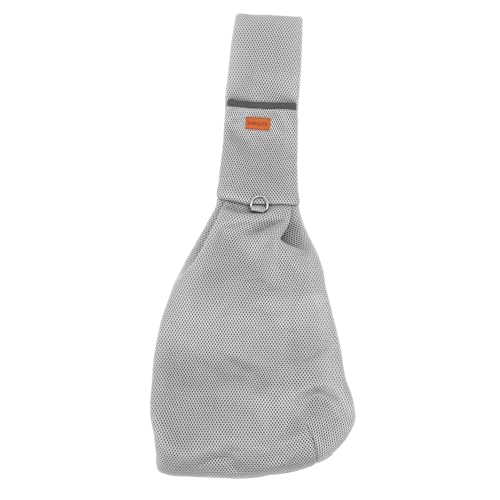 INOOMP Transportbox für Haustiere Kätzchenträger für kleine Katzen hundetragetasche für Auto Hundeträger Katzenträger tragbare Haustiertasche Welpenträger Haustierträger Polyester Grau von INOOMP