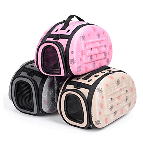 INOOMP Rucksack für Haustiere pet Backpack hundekäfig Katzentasche Haustierrucksack Reiserucksack Transportbox für Haustiere Reisetasche für Haustiere tragbar Haustiertasche Handtasche von INOOMP