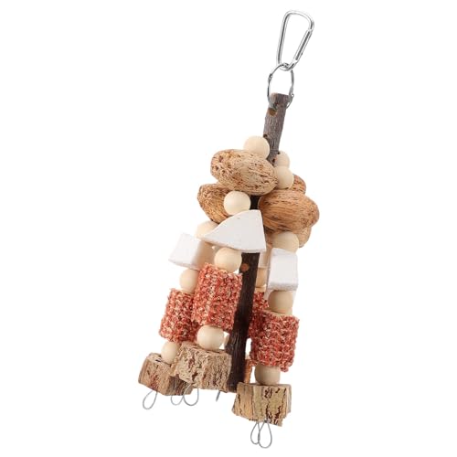 INOOMP Vogel-Kauspielzeug Vogelschaukel-Spielzeug Vogel-Holzblock-Kauspielzeug Käfigbeißen Nahrungssuche-Spielzeug Für Turteltauben Finken Sittiche Wellensittiche Sittiche INOOMP Vogel-Kauspielzeug Vogelschaukel-Spielzeug Vogel-Holzblock-Kauspielzeug Käfigbeißen Nahrungssuche-Spielzeug Für Turteltauben Finken Sittiche Wellensittiche Sittiche von INOOMP