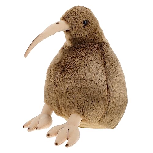 INOOMP Vogel Plüschspielzeug Lustiges Dekorationsspielzeug Für Wohnräume Für Haustiere Kuscheltier Braun von INOOMP